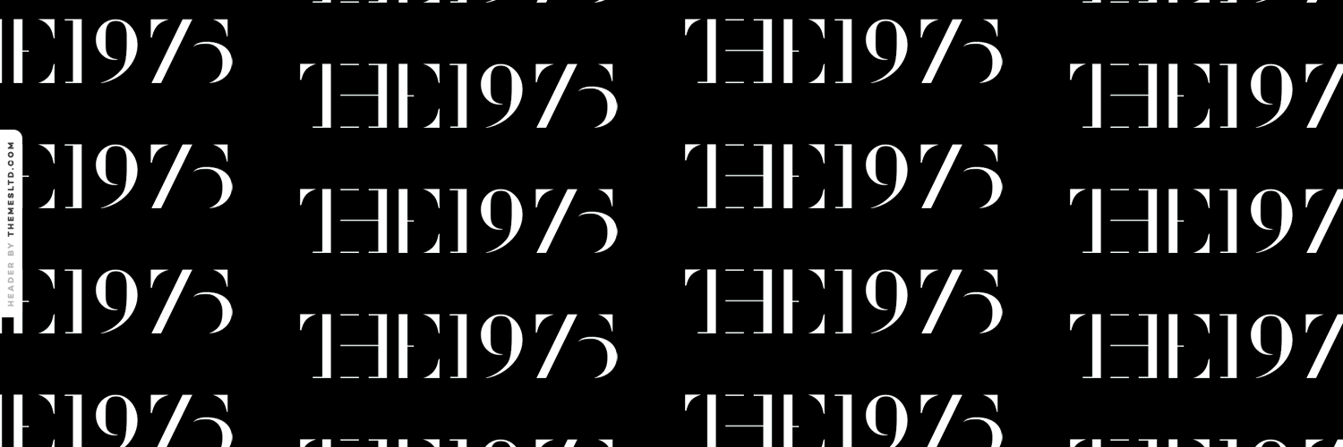 The 1975 Black and White Logo - The 1975 Black Logo Ask.fm Background - Music Wallpapers