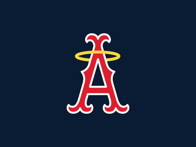 Angels Baseball Logo - Angels New Logo by Bryce Reyes | Dribbble | Dribbble