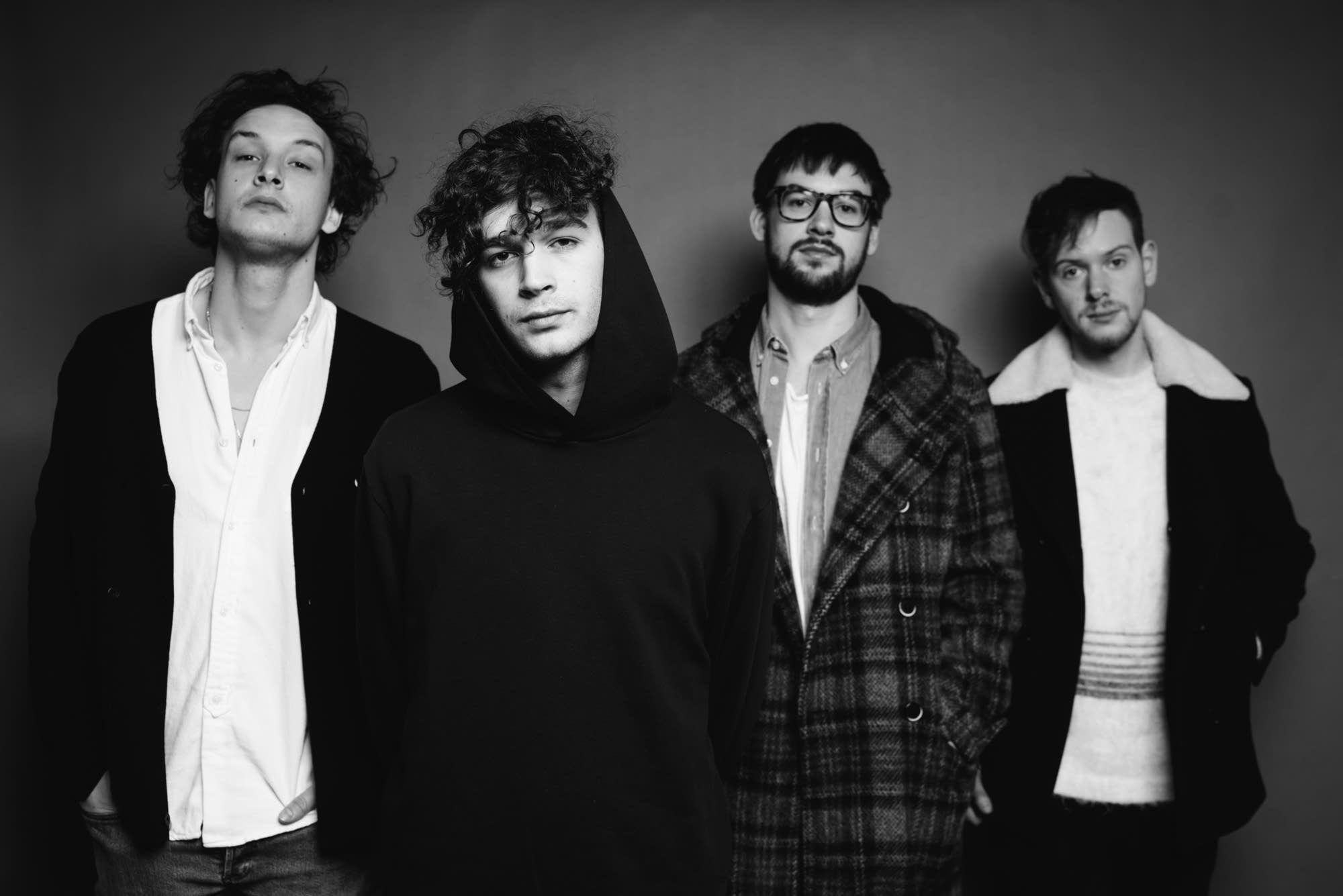 The 1975 Black and White Logo - Theft of the Dial: The 1975 | The Current