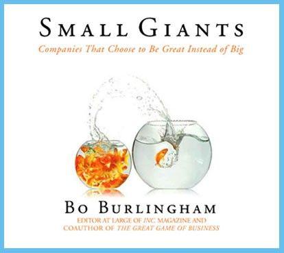 Small Giants Logo - Book Club : Small Giants, by Bo Burlingham Business Advisors