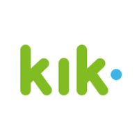 Kik Messenger App Logo - WhatsApp vs Kik Messenger - SmartSocial.com