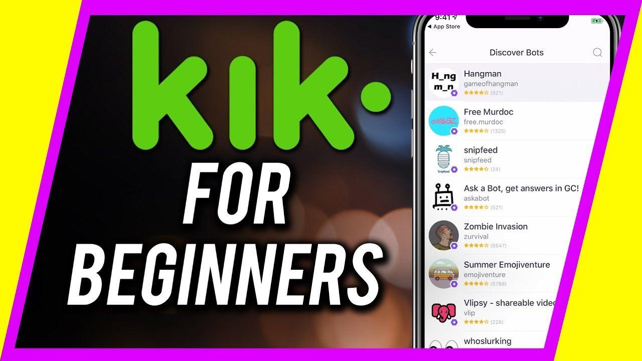 Kik Messenger App Logo - How to use Kik messenger - YouTube