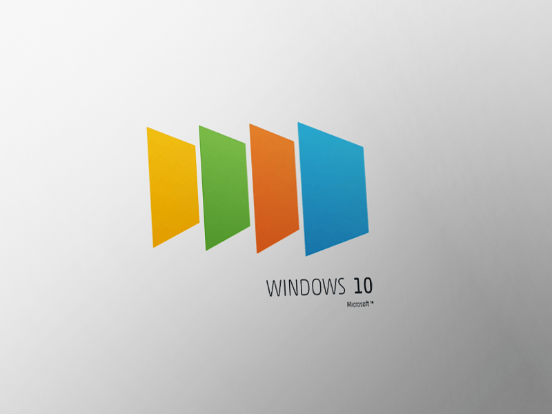 New Windows Logo - Windows 10 Concept Logo by Mohamed Yahia | Dribbble | Dribbble