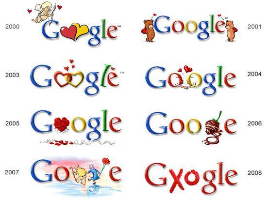 Every Google Logo - The History of Google Doodles Design | The Design Inspiration
