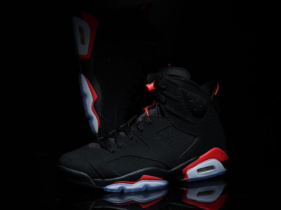 Black N Red Jordan Logo - Air Jordan 6 Black Infrared OG 2019 Release Date - Sneaker Bar Detroit