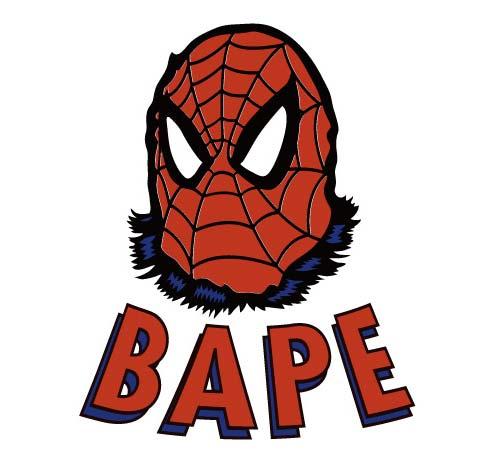 BAPE Man Logo - BAPE x Marvel Comics: Spider-Man Capsule Collection