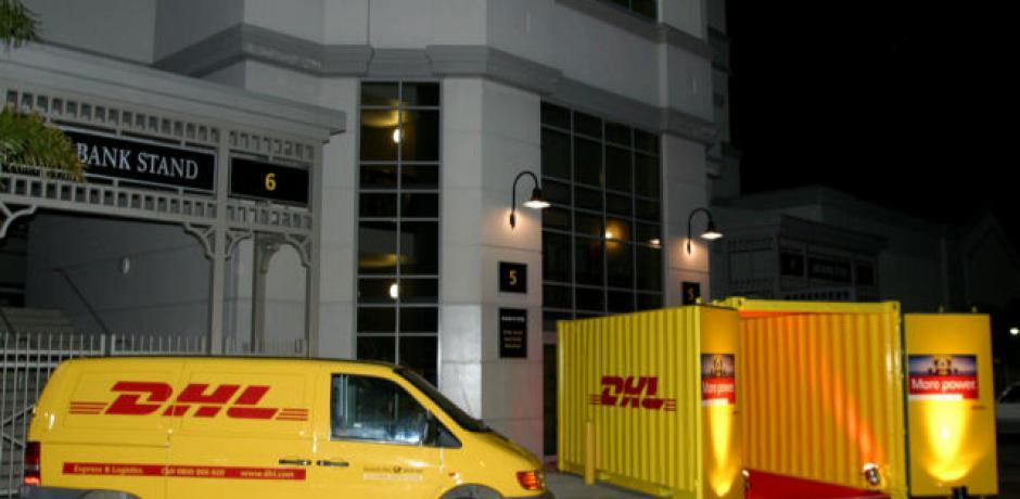 DHL New Logo - DHL custom paint & logo | Project Gallery | Addis Containers ...