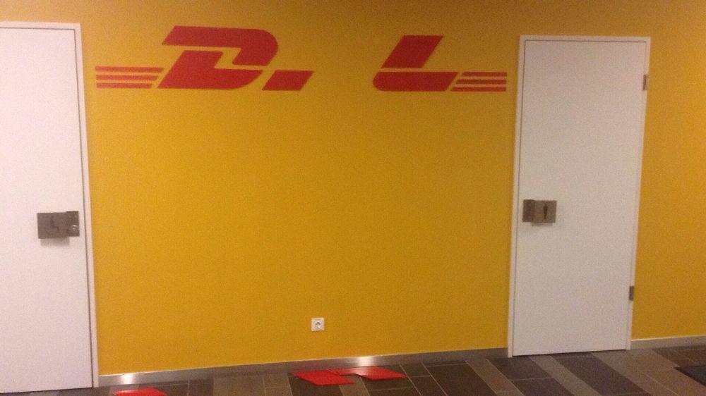 DHL New Logo - New DHL Logo day 4... - DHL Supply Chain Office Photo | Glassdoor