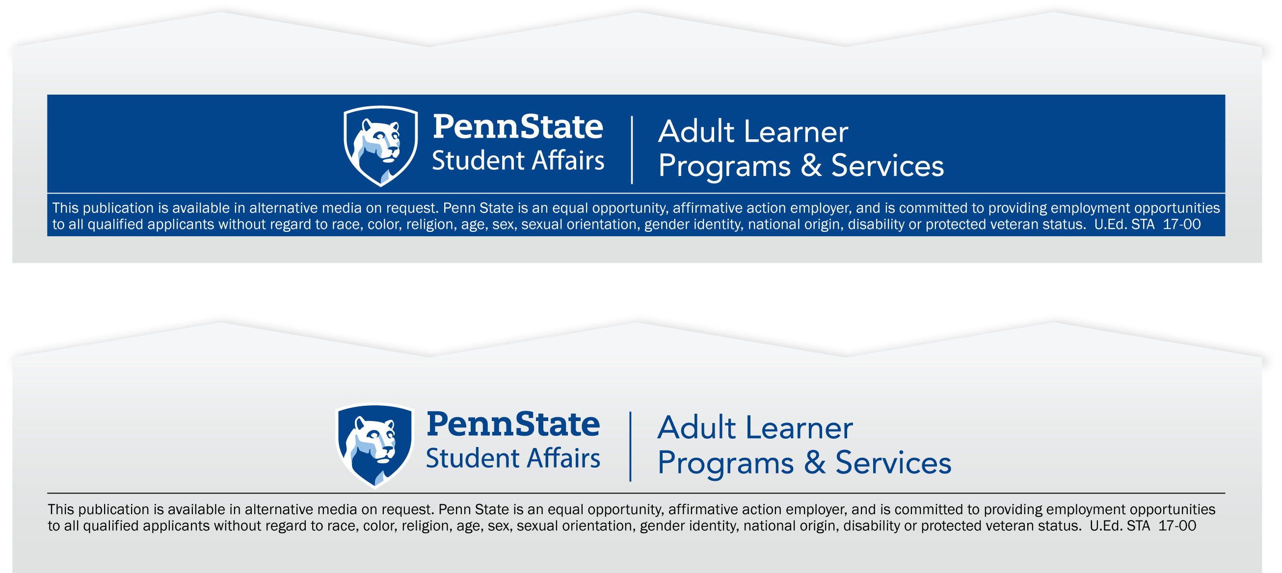 Blue White U Logo - Visual Identity | Penn State Student Affairs