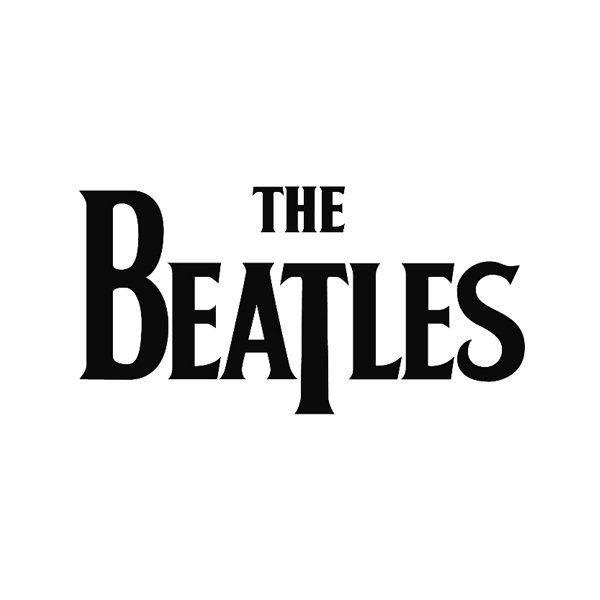The Beatles Black and White Logo - The Beatles Logo - Free Beatles font | Party Ideas | The Beatles ...