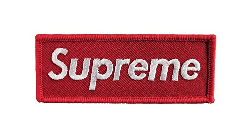 Marijuana Supreme Boxes Logo - Supreme Patch - Embroidered Red Box Logo Applique | weed kit in 2018 ...