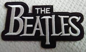 The Beatles Band Logo - The Beatles Band Logo Embroidered Patch Music