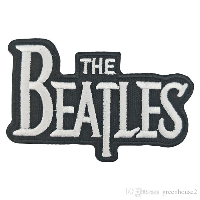 The Beatles Band Logo - 2019 The Beatles Band Embroidered Iron On Patch Black White Symbol ...