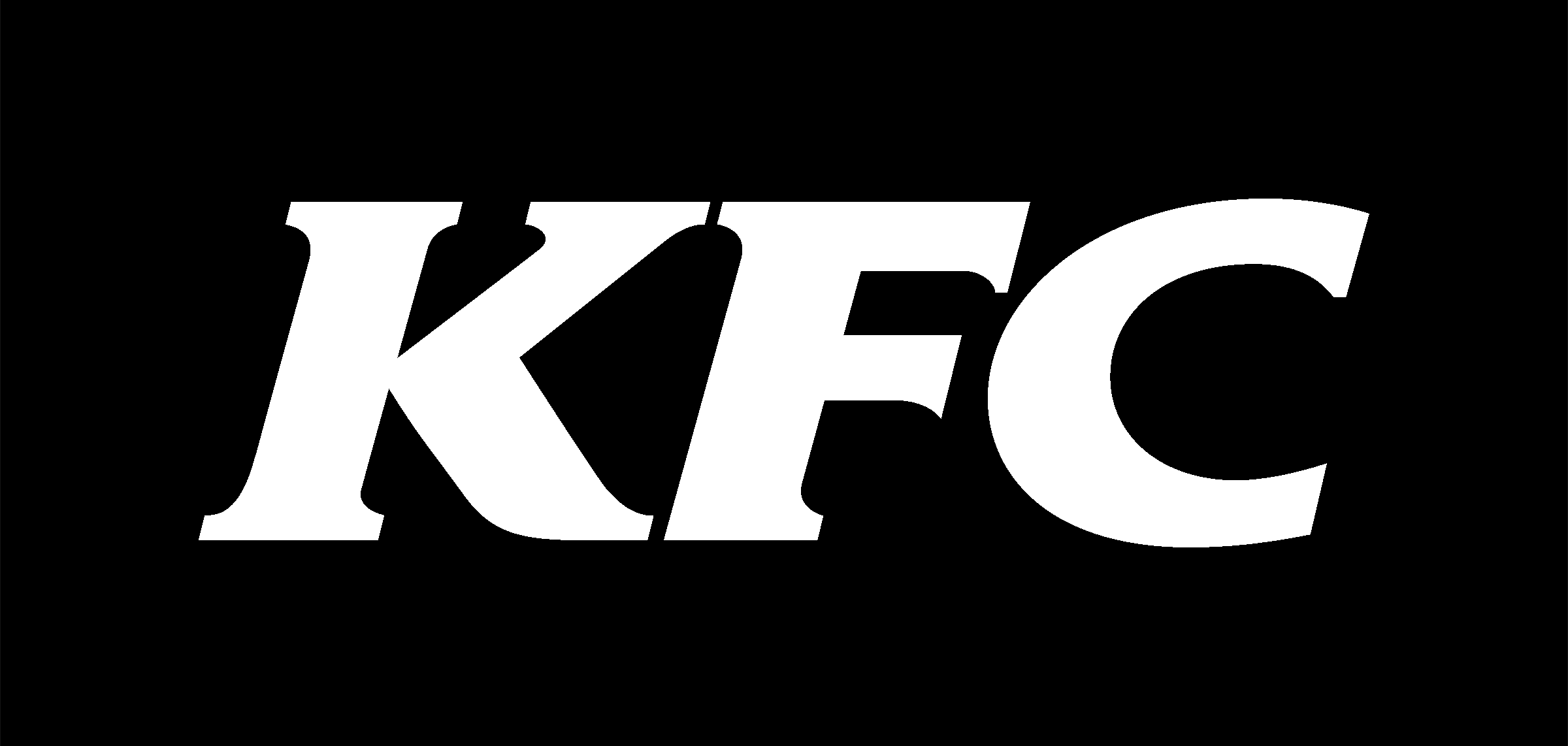 Black and KFC Logo - KFC Kentucky Fried Chicken Logo PNG Transparent & SVG Vector ...