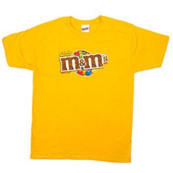 M&M Candy Logo - M&M's Candy Distressed Logo T-Shirt - from Candywarehouse