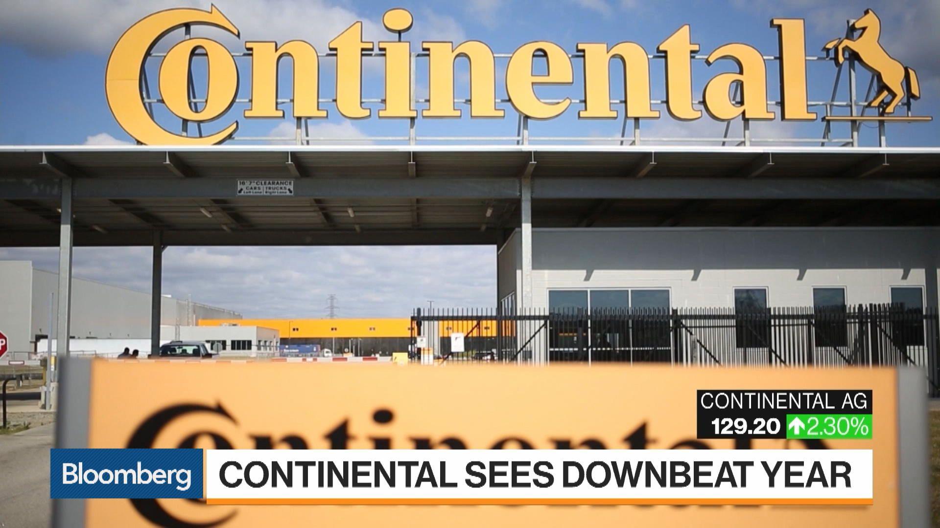 Continental AG Logo - Continental AG Paints Bleak Picture of Global Auto Market