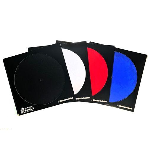 Blue Red Orange Round Logo - Dr. Suzuki Mix Edition Slipmats in Black, White, Blue, Red, Orange ...