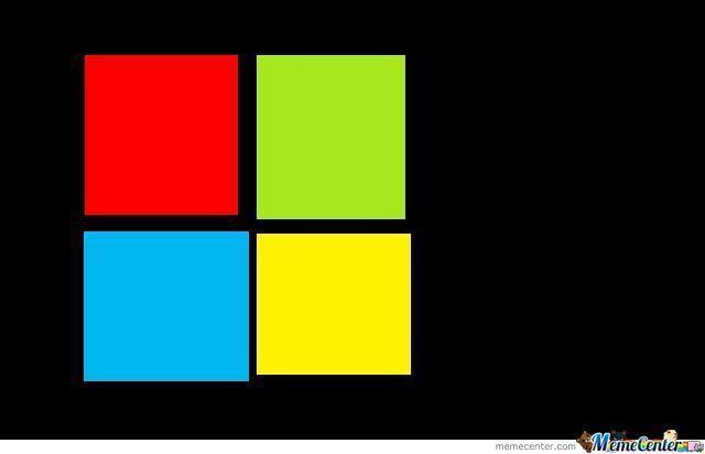 New Windows Logo - New Windows Logo Can Be Made In Ms Paint :d by mezachsta - Meme Center