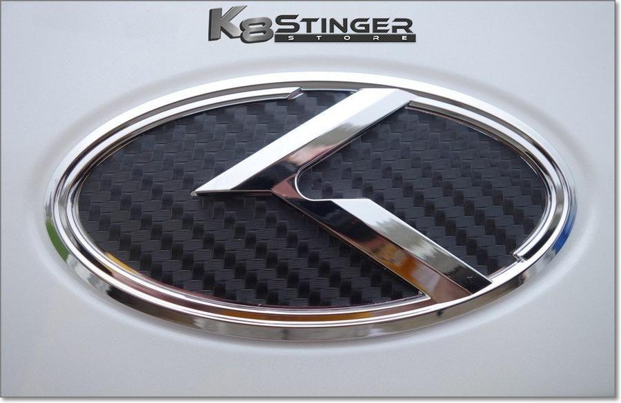 Korean Kia Logo - Kia Stinger 3.0 K Emblem Sets 