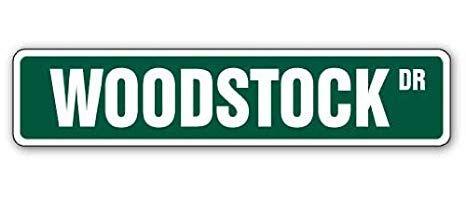 Hippie Signs and Logo - Amazon.com: SignMission Woodstock Street Sign Hippie Peace 60's ...