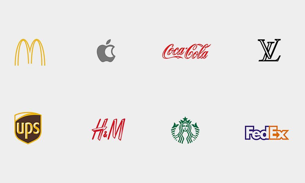 Famous Brand Logo - Brand Logos With Less Ink | Cool Material