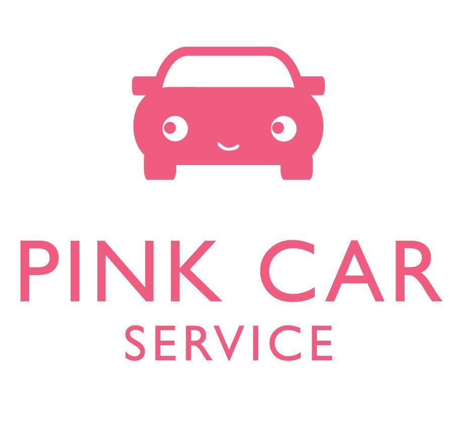 Pink Automotive Logo - Pink Car Service Transportation Calgary