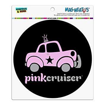 Pink Automotive Logo - Graphics and More Pink Cruiser Police Car Logo Automotive Car ...