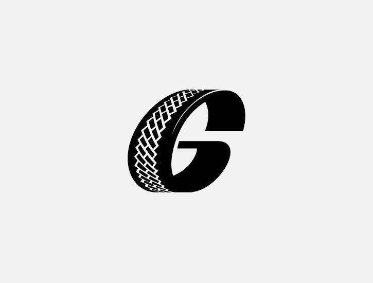 Tires Logo - Gibson Tire Service | logo and branding | Logo design, Logos, Design