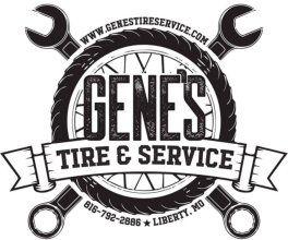 Tire Service Logo - Gene's Tire and Service Center | Liberty, Missouri Auto Repair Shop