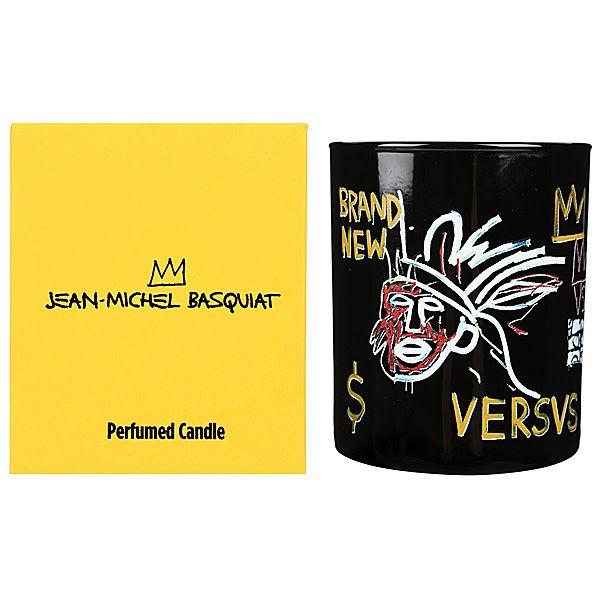 Jean Michel Basquiat Logo - Jean-Michel Basquiat - Versus Candle | Candle Delirium