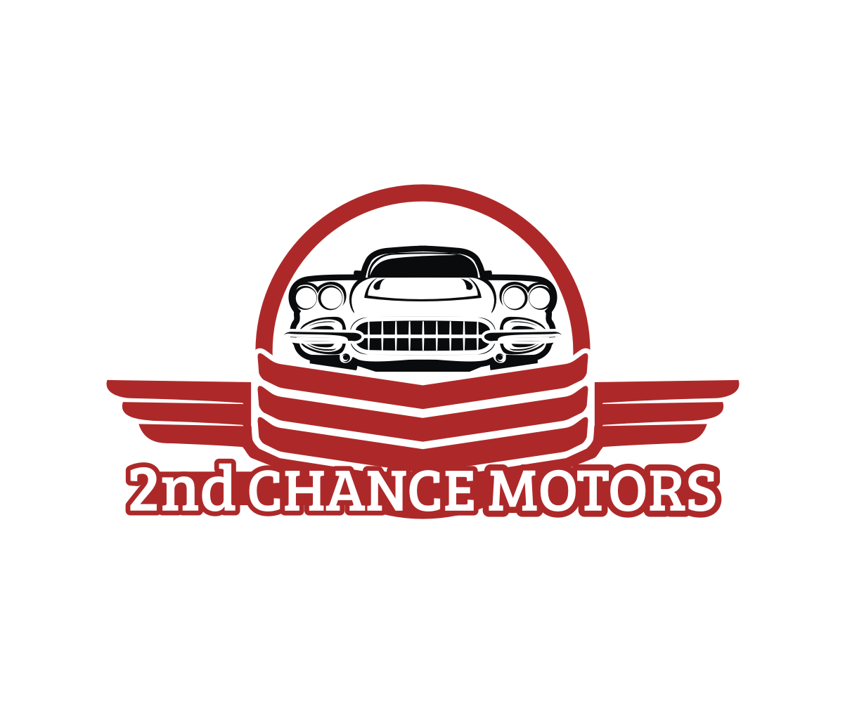 Pink Automotive Logo - Serious, Upmarket, Automotive Logo Design for 2nd Chance Motors