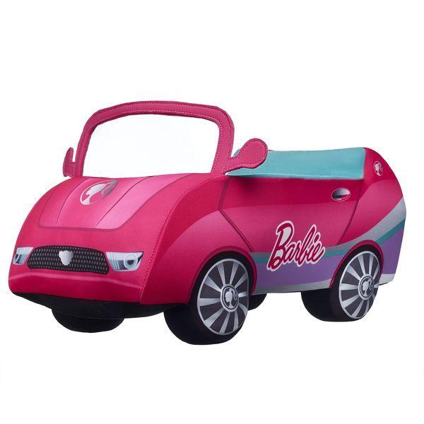 Pink Automotive Logo - Barbie™ Plush Pink Convertible Plush Toy. Build A Bear®