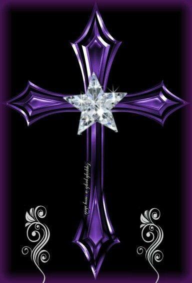 Purple White Cross Logo - Purple..Cross . | (WHITE N PURPLE) MAGIC. | Purple, Purple love, All ...