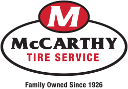 Tire Service Logo - McCarthy Tire source for commercial, passenger, and OTR tires