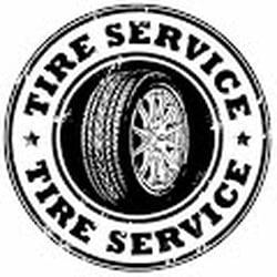 Tire Service Logo - Leos Tire Service - Tires - 22055 W Manning Ave, San Joaquin, CA ...
