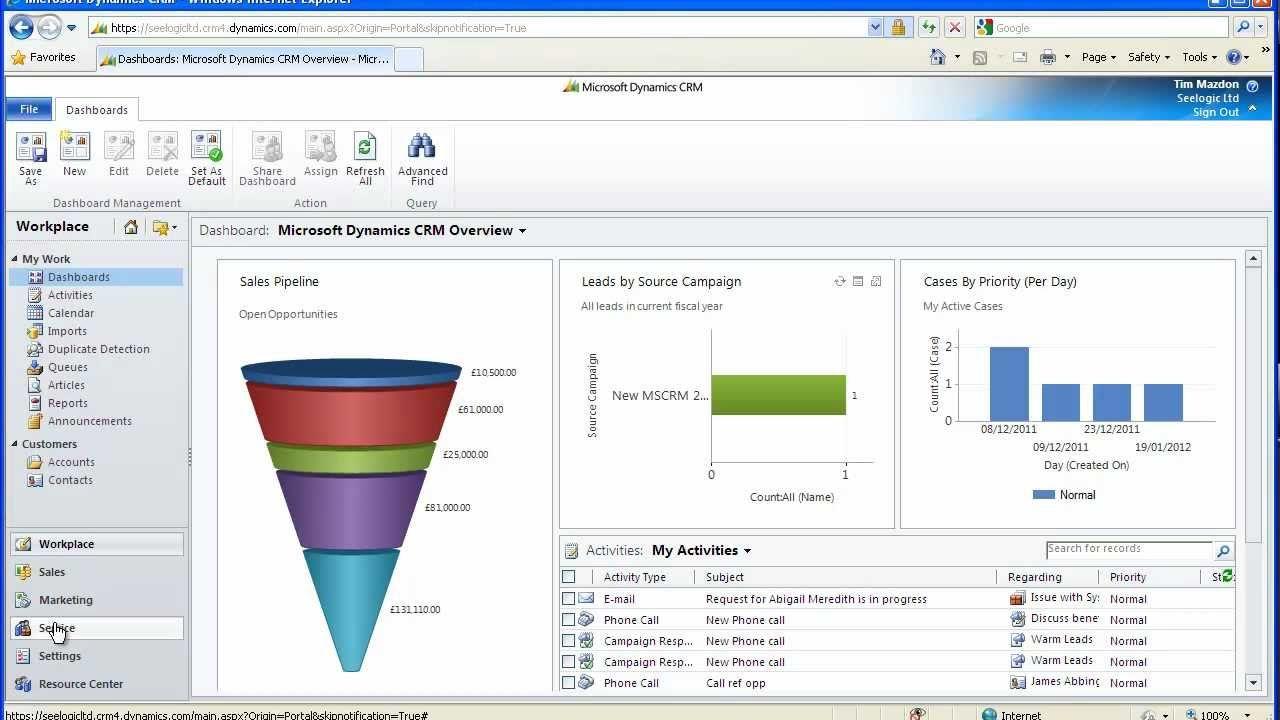 Dynamics CRM 2011 Logo - How to add Cases in Microsoft Dynamics CRM 2011 - YouTube