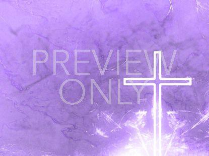 Purple White Cross Logo - Purple With White Cross | Benzalel | WorshipHouse Media