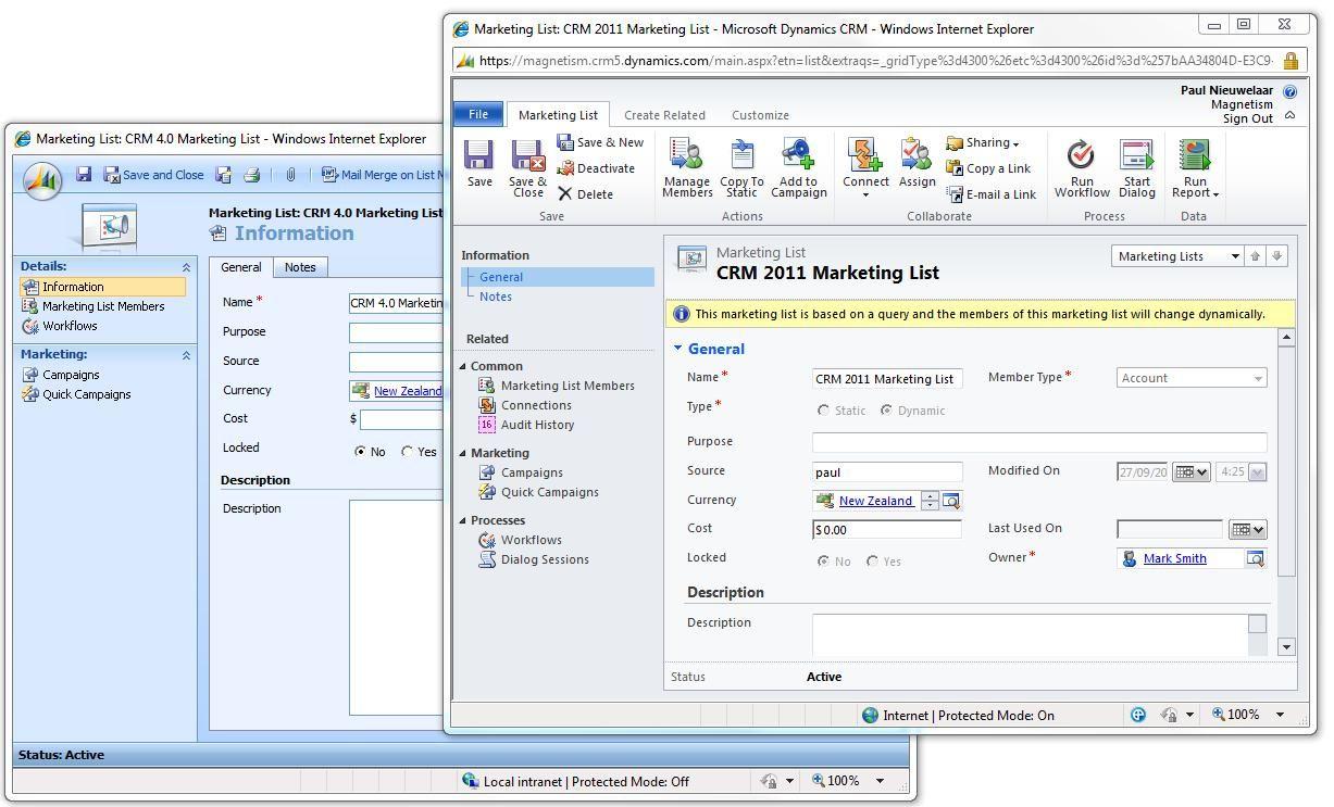 Dynamics CRM 2011 Logo - Marketing Lists in Dynamics CRM 4.0 vs. 2011 | Magnetism Solutions ...