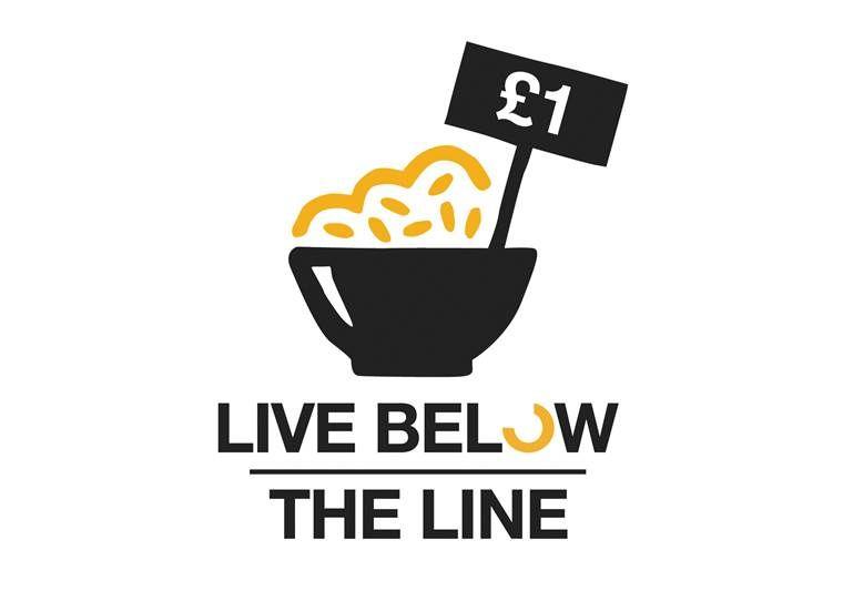 The Line Logo - Challenge yourself | Help end child hunger | Action Against Hunger