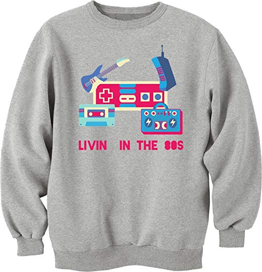 Dope Small Logo - Livin in the 80s dope logo Unisex Sweater: Amazon.co.uk: Clothing