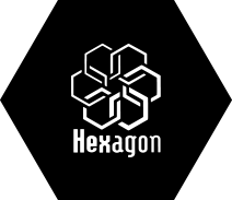 Black Hexagon Logo - Hexagon. Investments