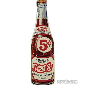 1950s Pepsi Cola Logo - Antique Pepsi-Cola | Toys & Dolls Price Guide | Antiques ...