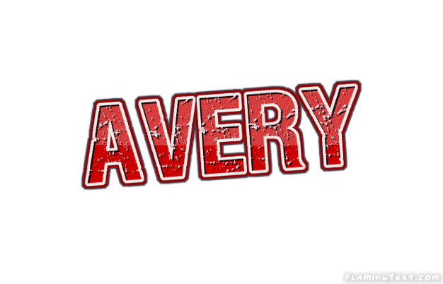 Avery Logo - Avery Logo | Free Name Design Tool from Flaming Text