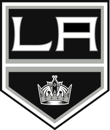 L That Begind with Purple and White Logo - Los Angeles Kings