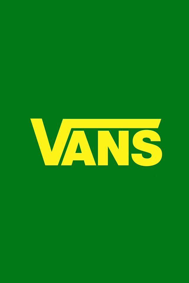 Yellow Vans Logo - Green and yellow Vans logo. Nikes. Vans, Vans logo, Wallpaper