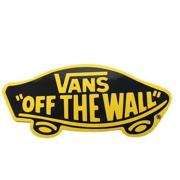 Yellow Vans Logo - Vans -Off the Wall - 4x2