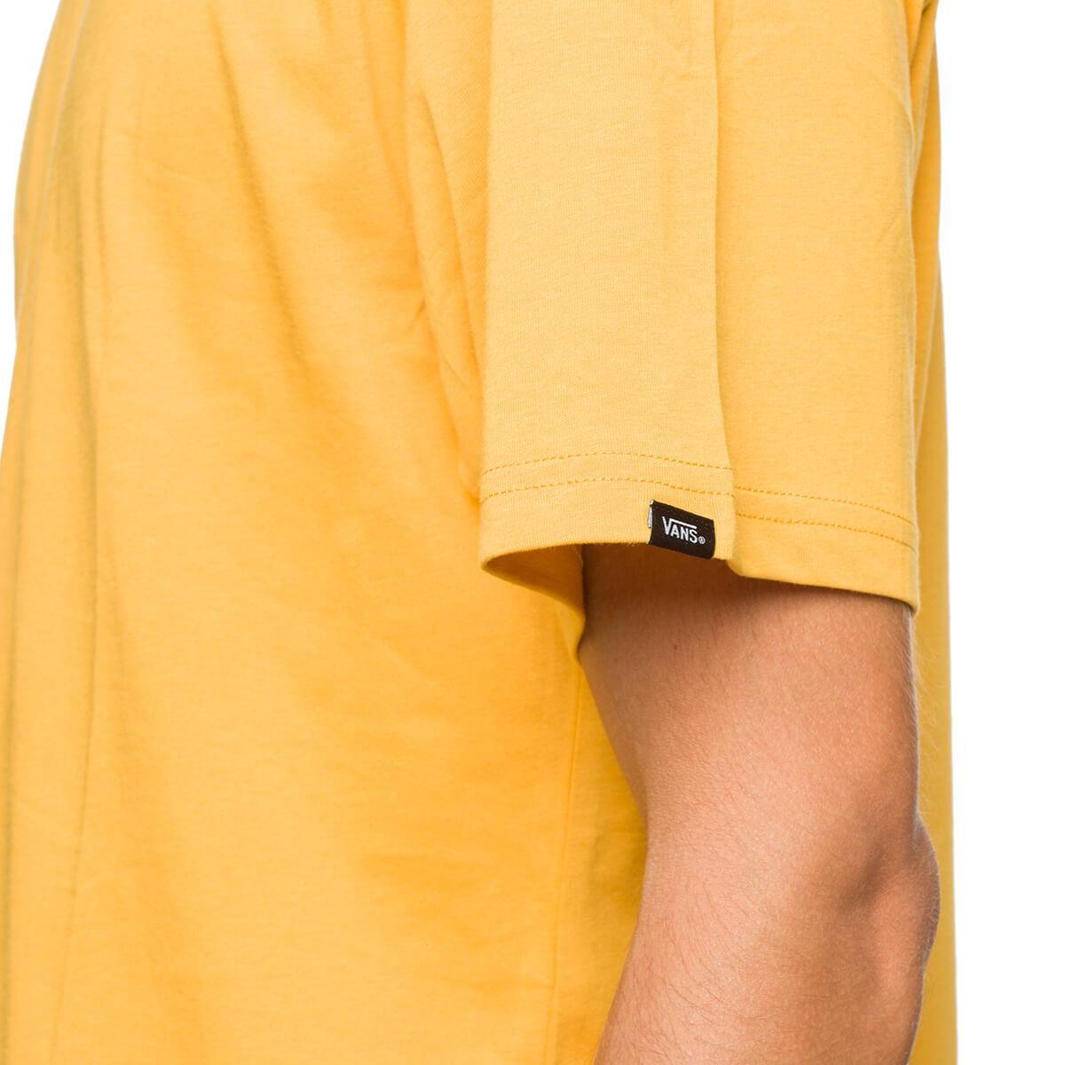 Yellow Vans Logo - Vans Logo T-shirt in Yellow for Men - Lyst