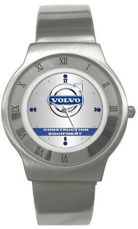 Volvo Construction Logo - Volvo Construction Logo Steel Watch