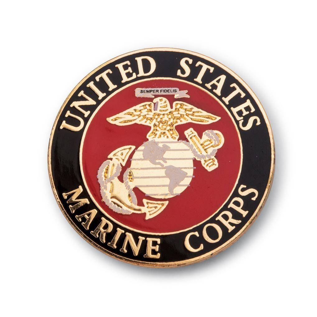 USMC Logo - USMC Logo Pin