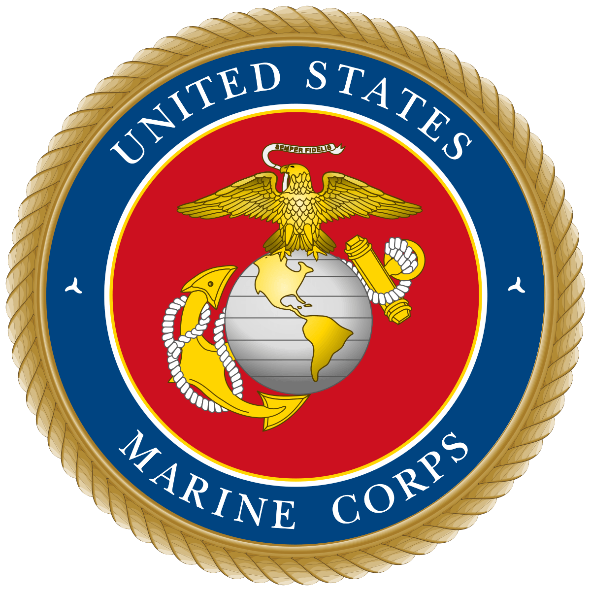 Military Marines Logo - United States Marine Corps